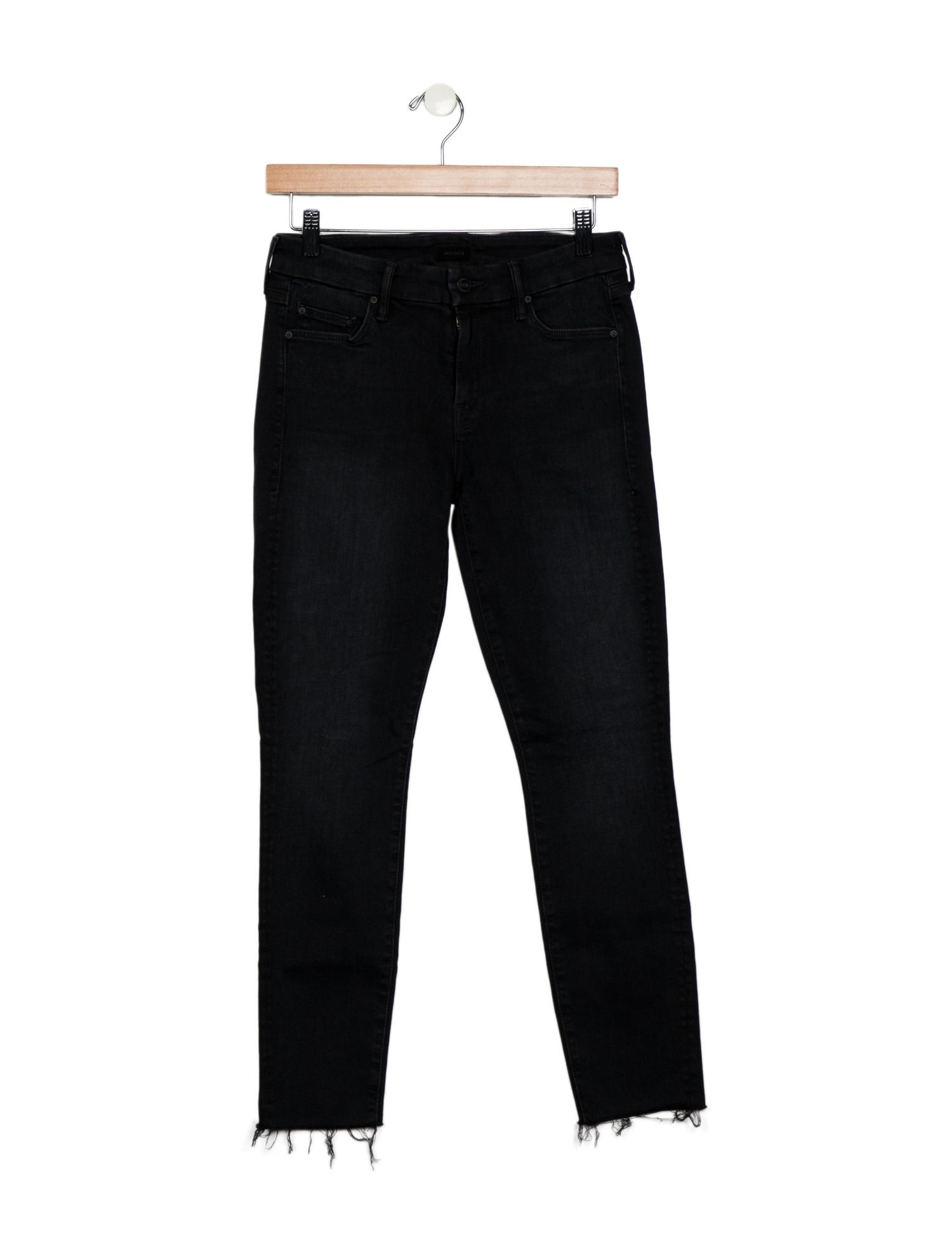 Mother Mid-Rise Skinny Leg Jeans