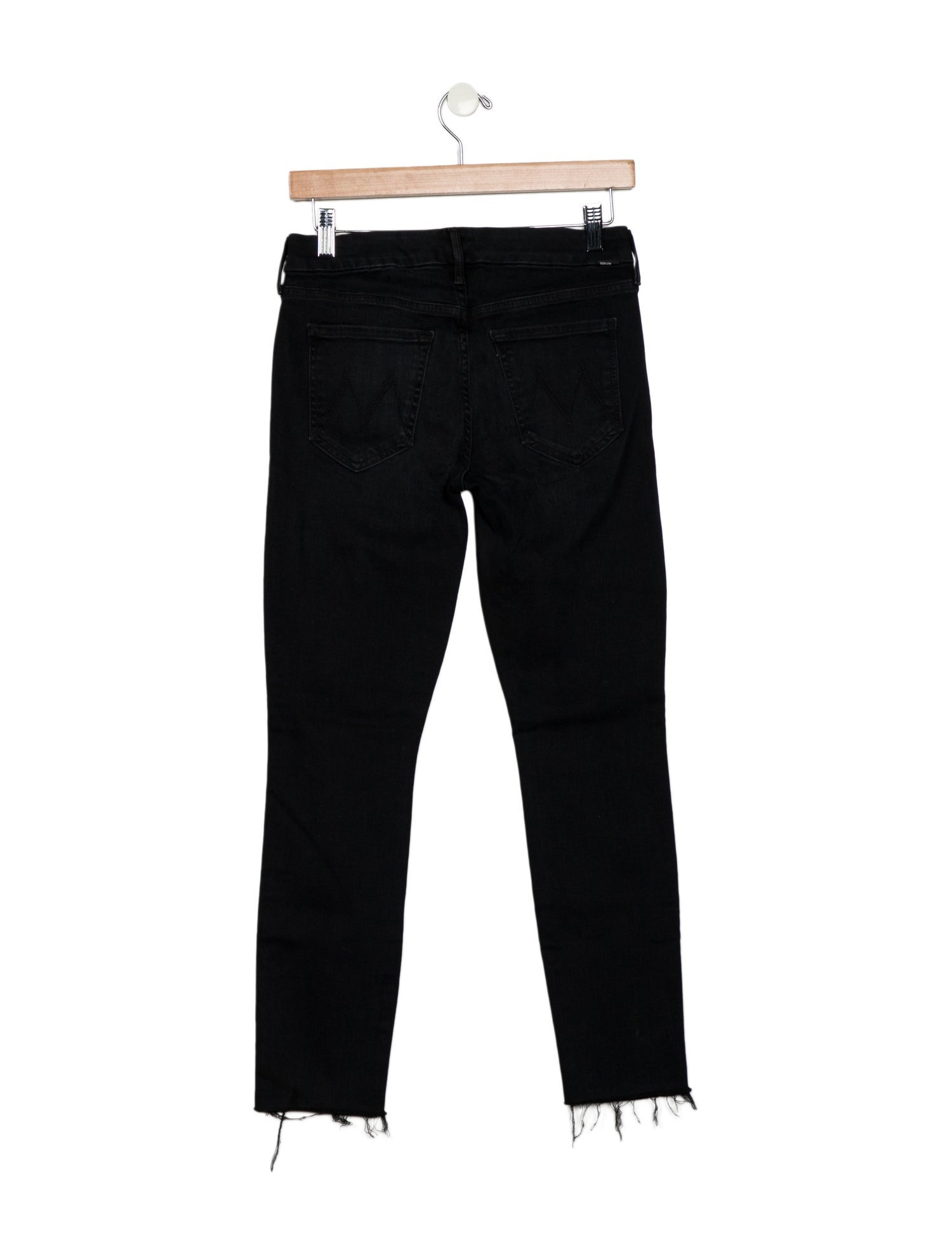 Mother Mid-Rise Skinny Leg Jeans
