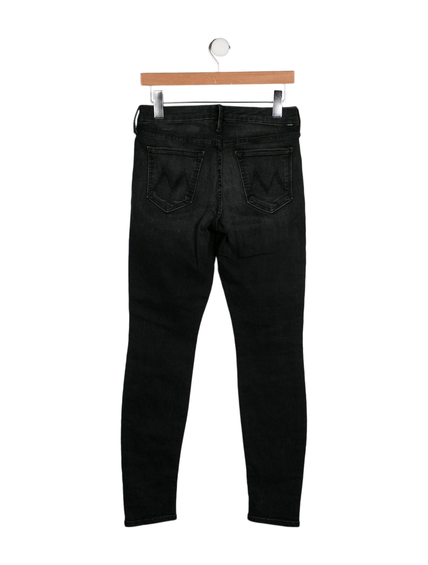 Mother Mid-Rise Skinny Leg Jeans