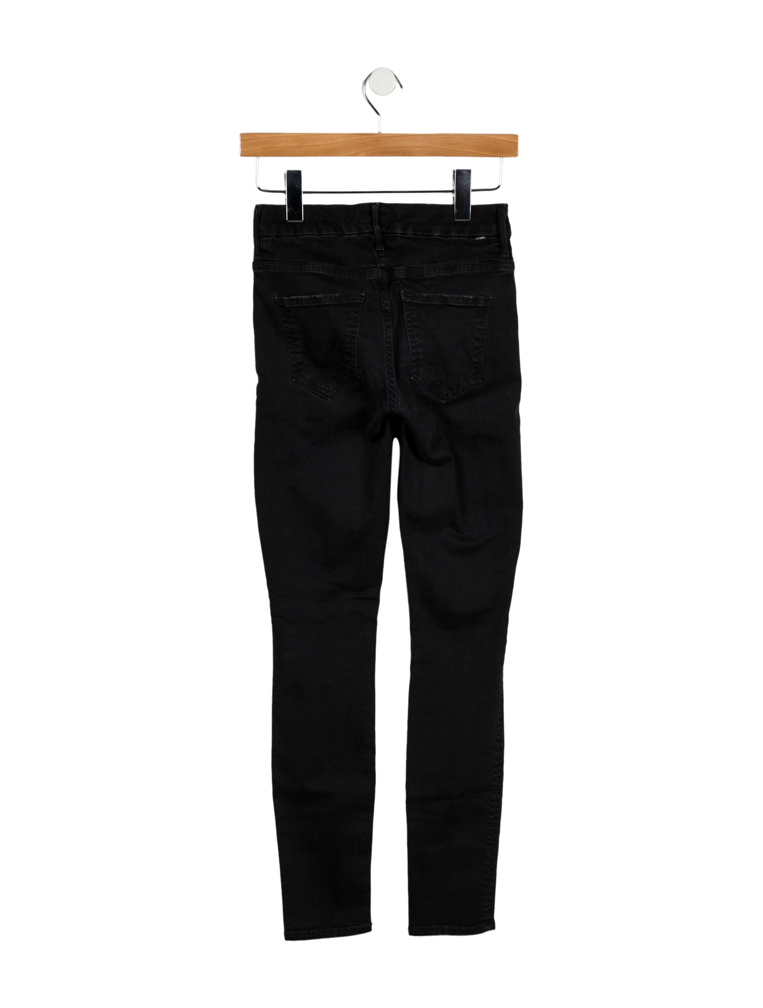 Mother Mid-Rise Skinny Leg Jeans