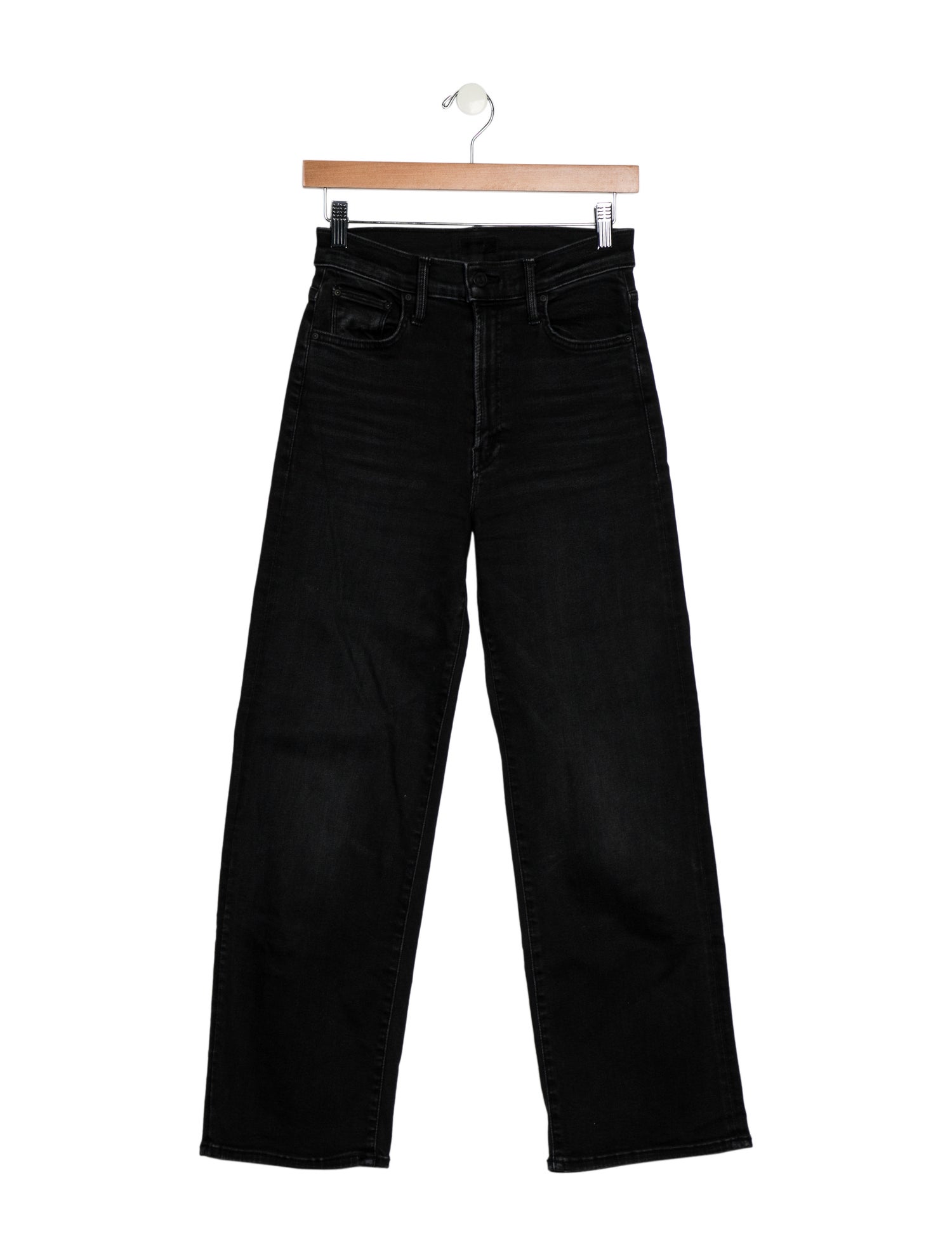 Mother High-Rise Wide Leg Jeans