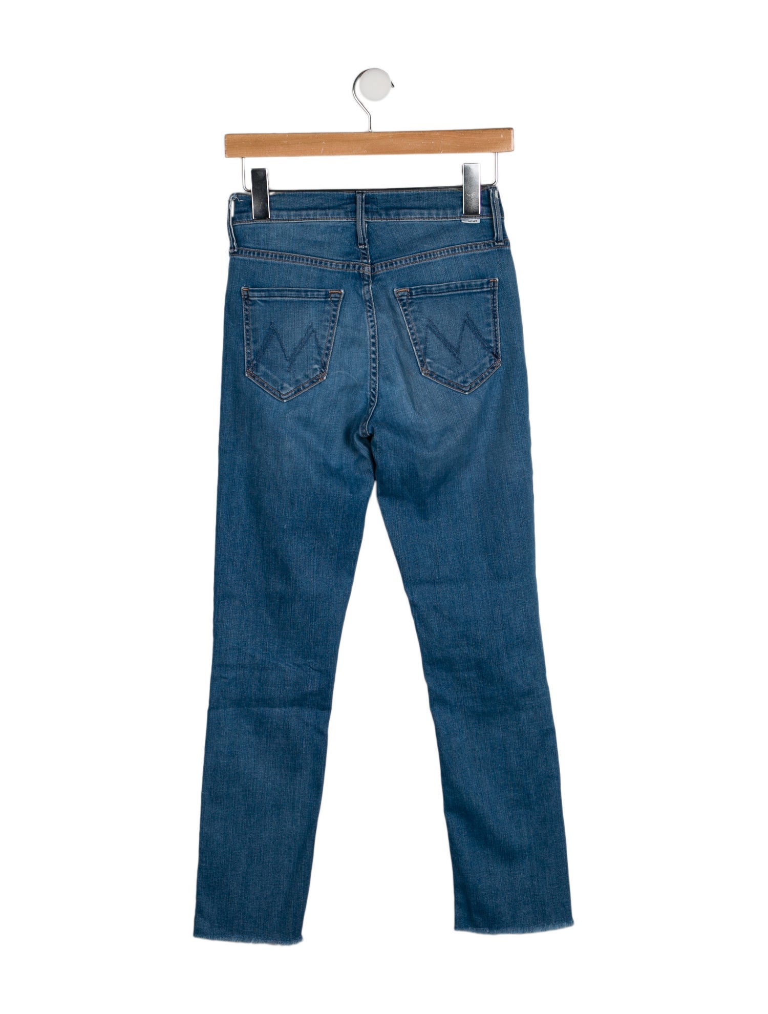 Mother High-Rise Straight Leg Jeans