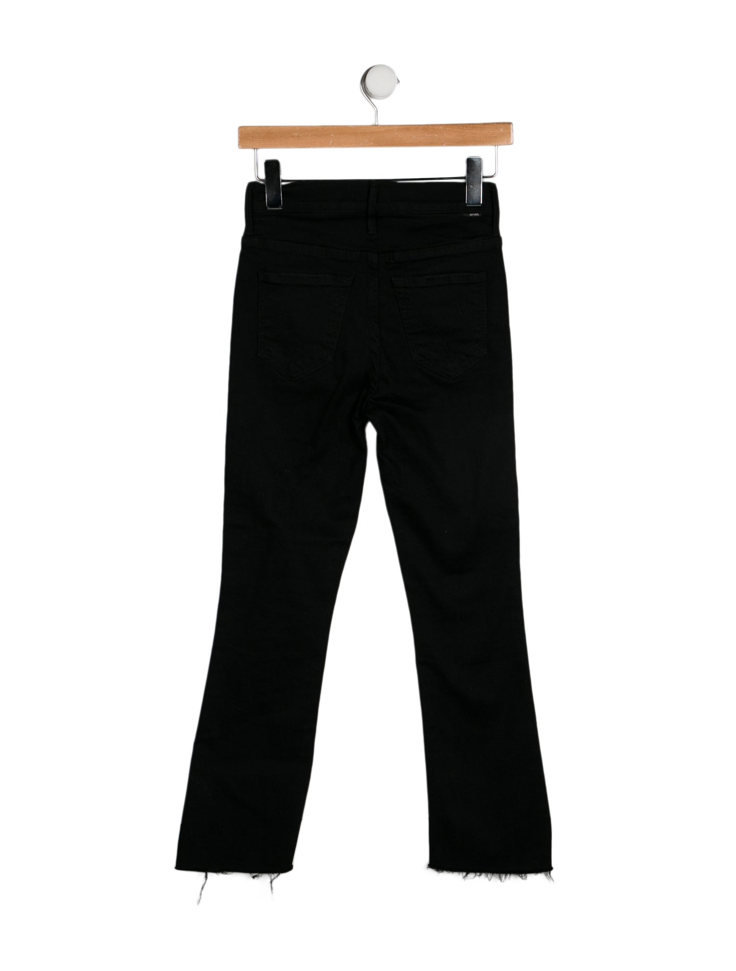 Mother Mid-Rise Straight Leg Jeans