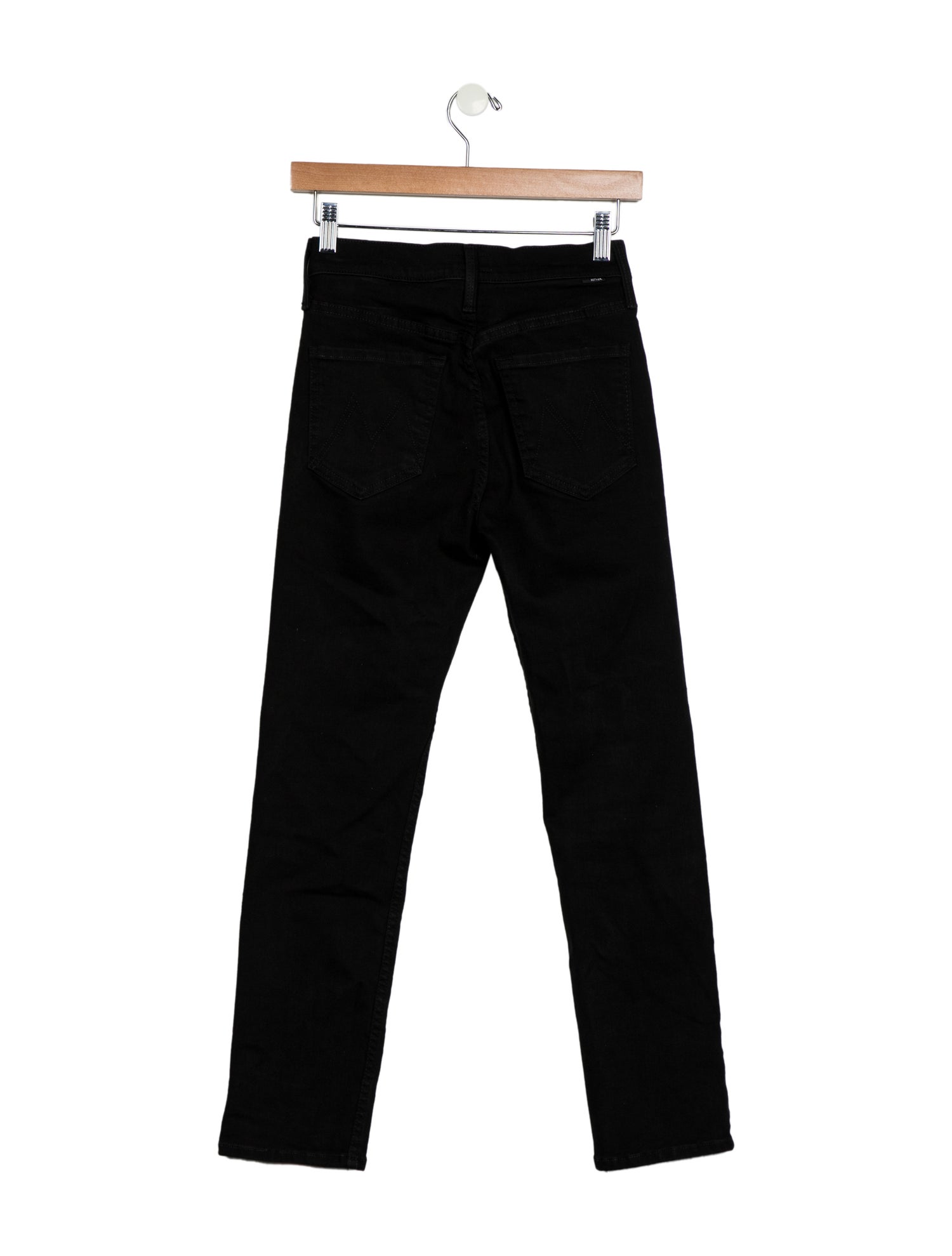Mother High-Rise Straight Leg Jeans