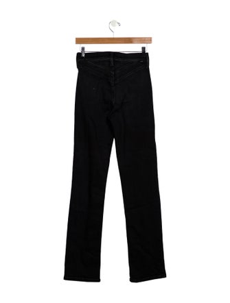 Mother High-Rise Straight Leg Jeans