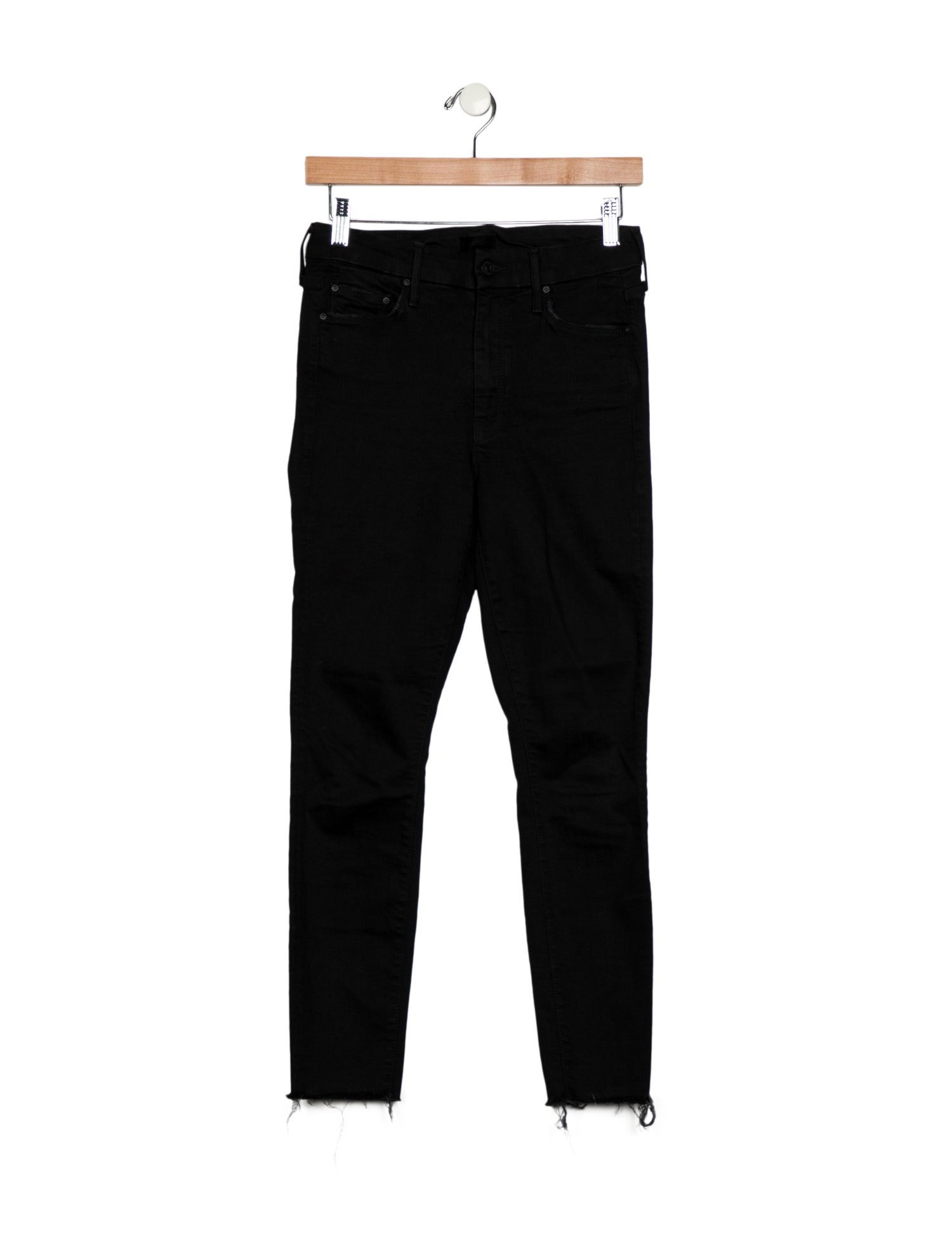 Mother Mid-Rise Skinny Leg Jeans