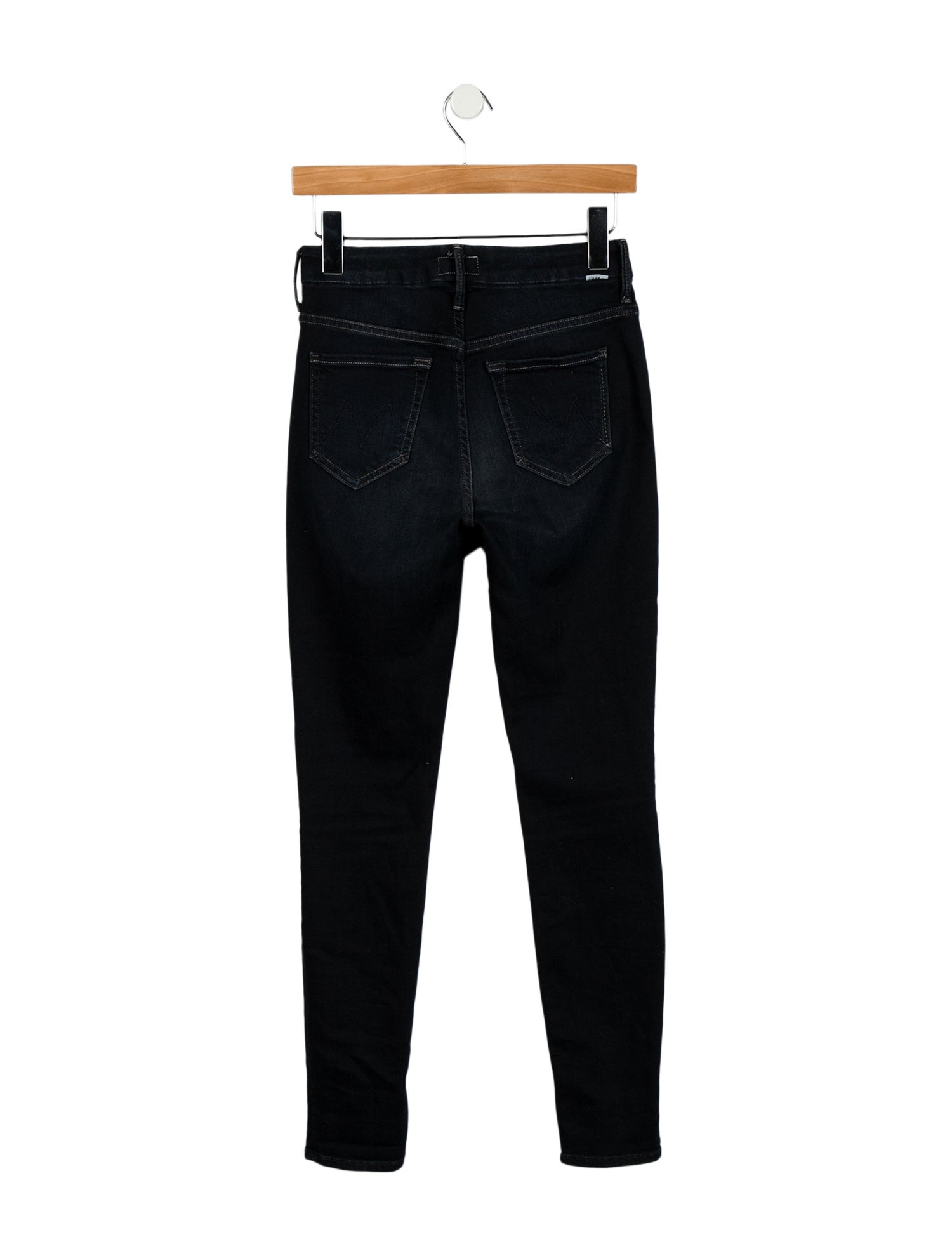 Mother Mid-Rise Skinny Leg Jeans