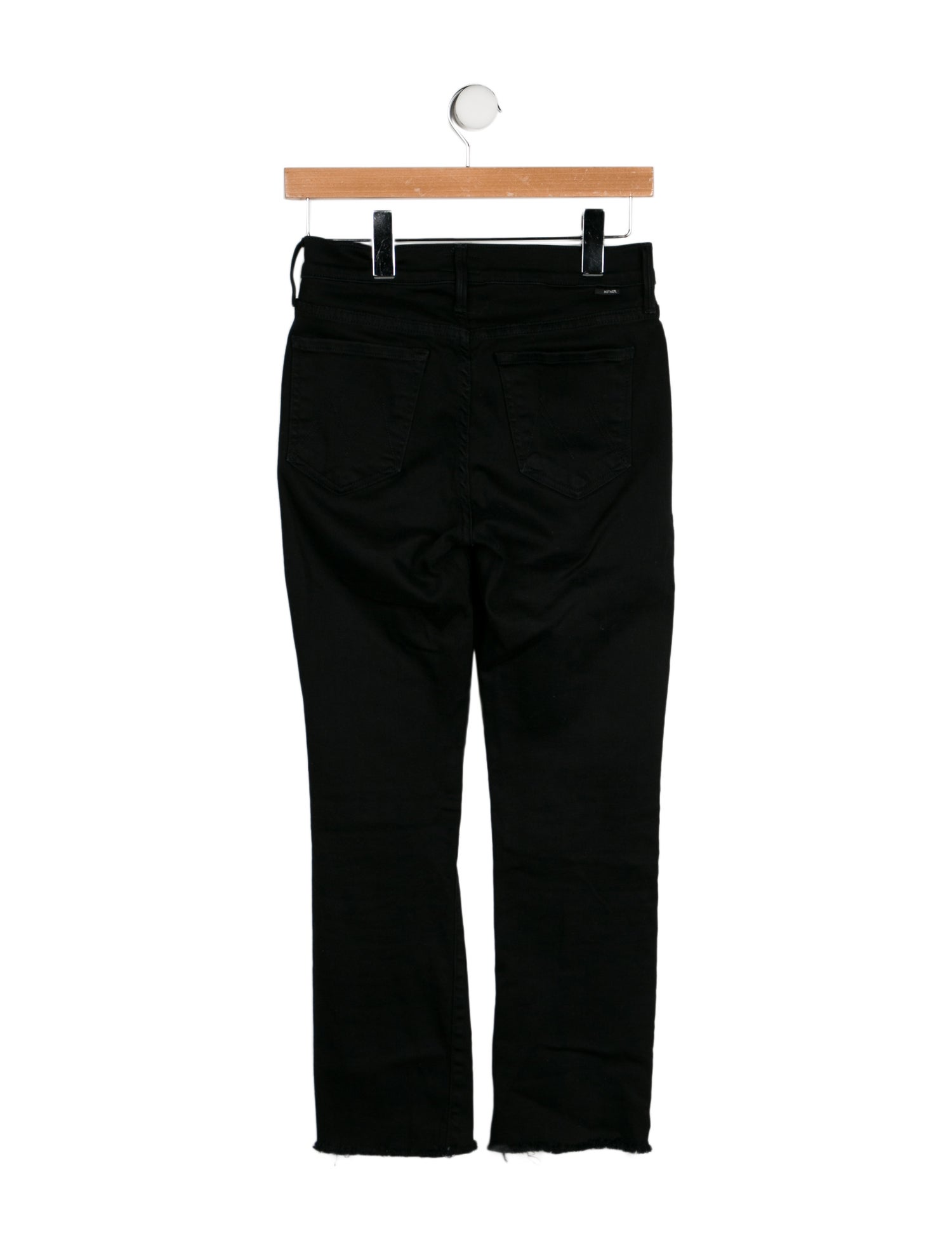 Mother Mid-Rise Straight Leg Jeans