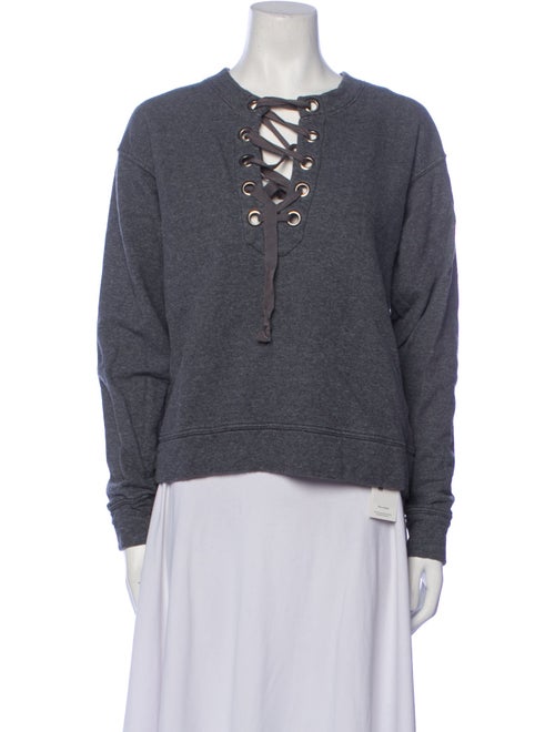 Mother Crew Neck Long Sleeve Sweatshirt