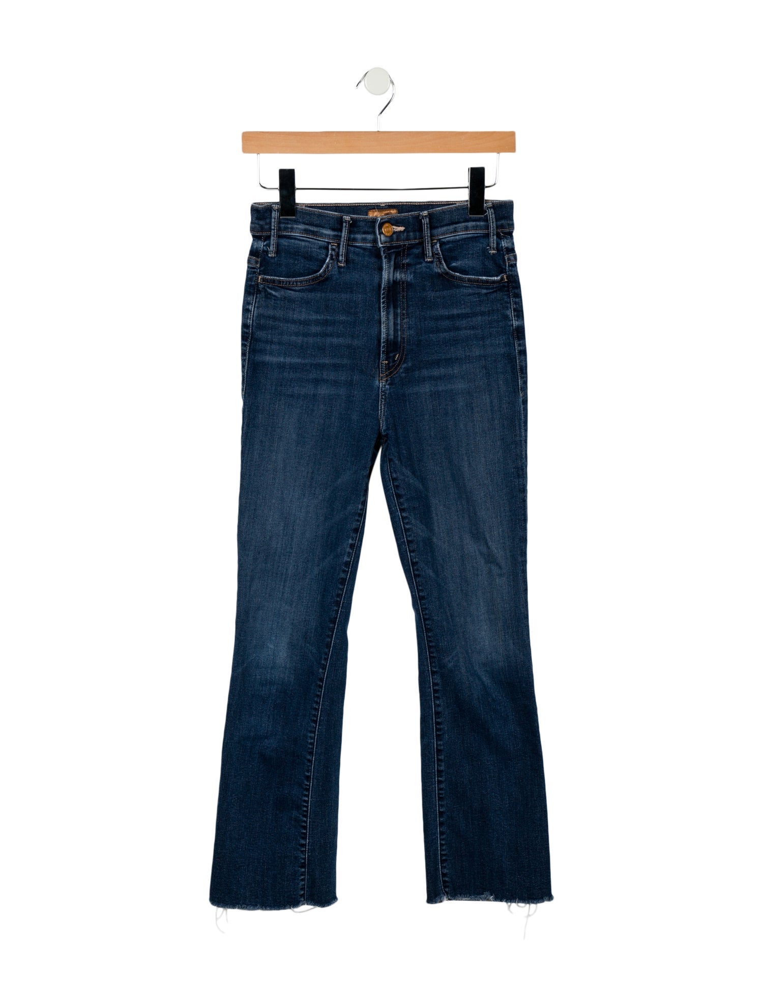 Mother High-Rise Straight Leg Jeans