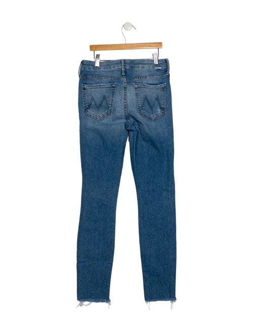 Mother Mid-Rise Skinny Leg Jeans