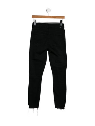 Mother Mid-Rise Skinny Leg Jeans