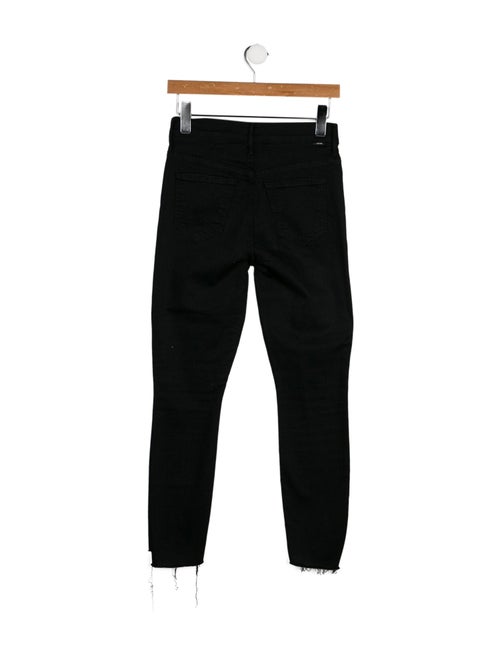 Mother Mid-Rise Skinny Leg Jeans