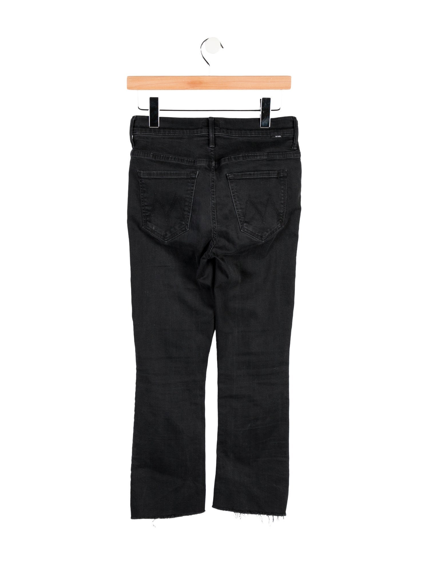 Mother Mid-Rise Straight Leg Jeans