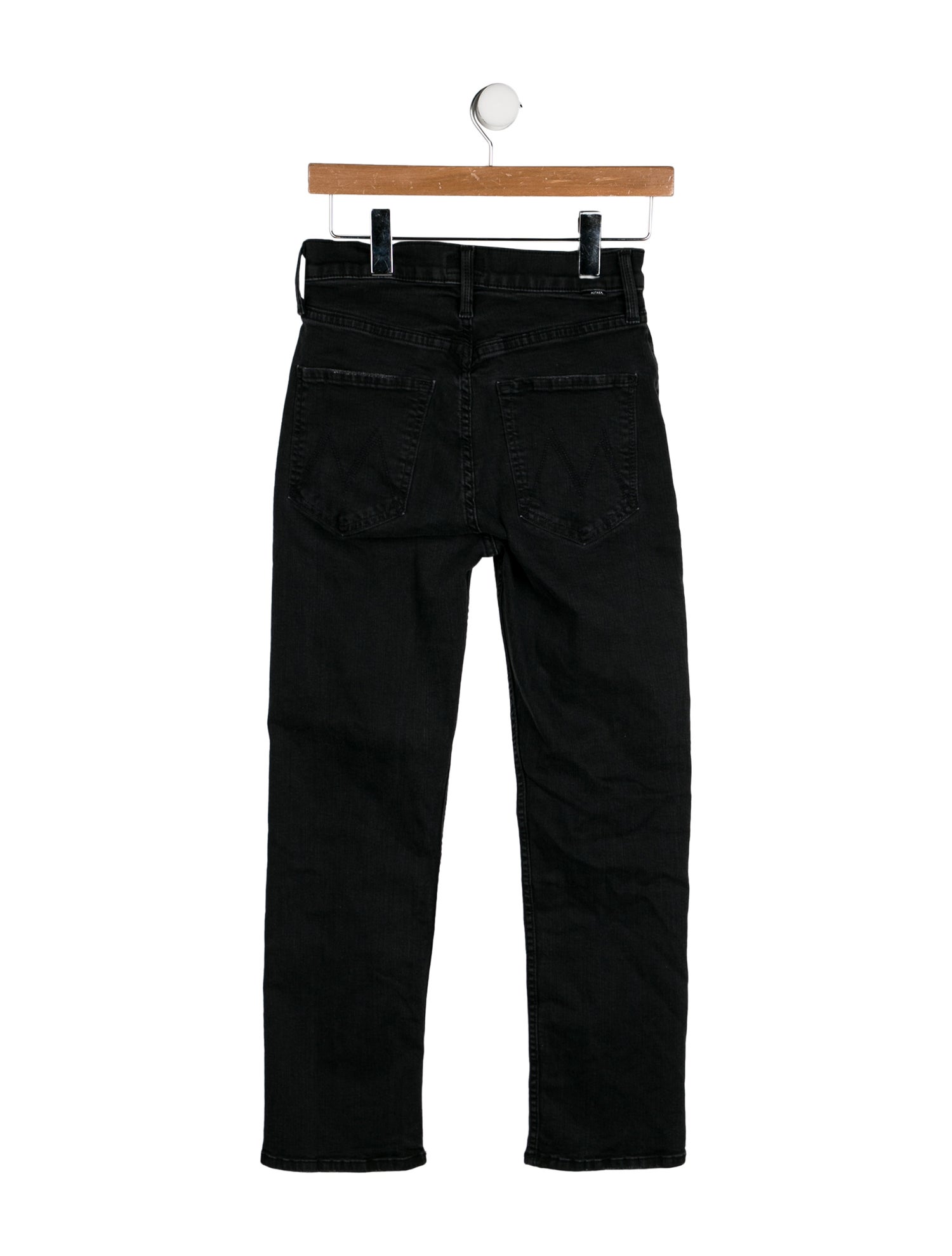 Mother High-Rise Straight Leg Jeans