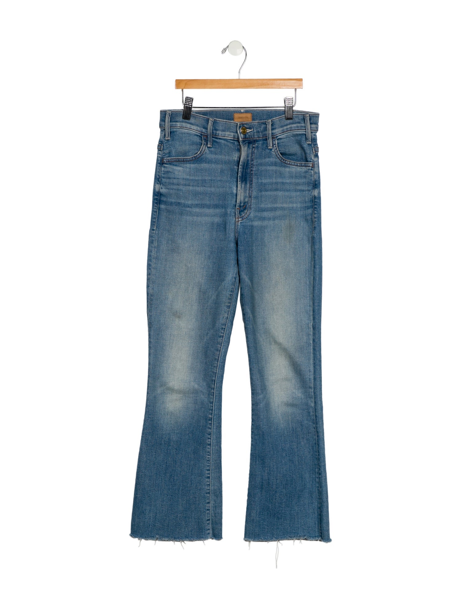 Mother High-Rise Straight Leg Jeans