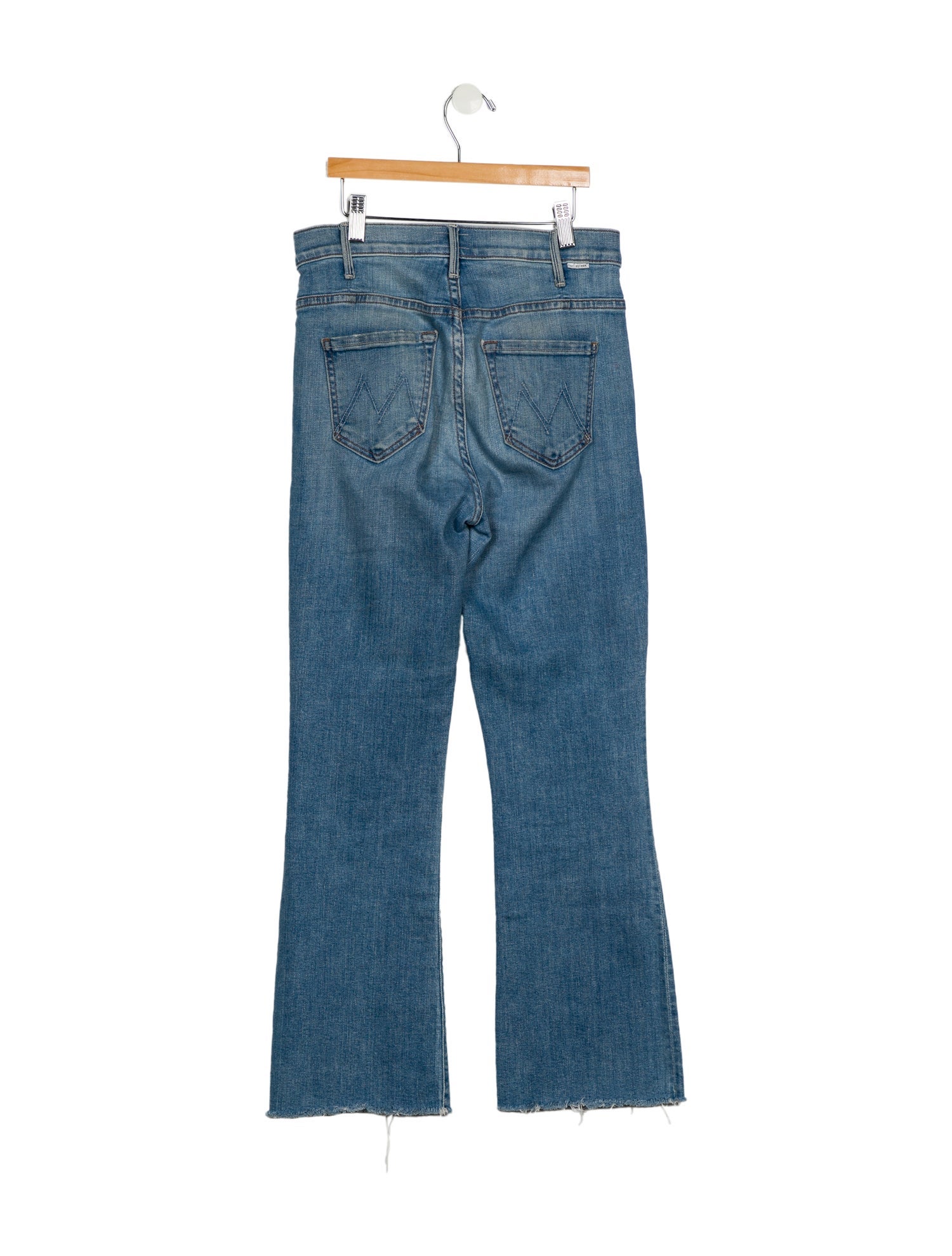 Mother High-Rise Straight Leg Jeans