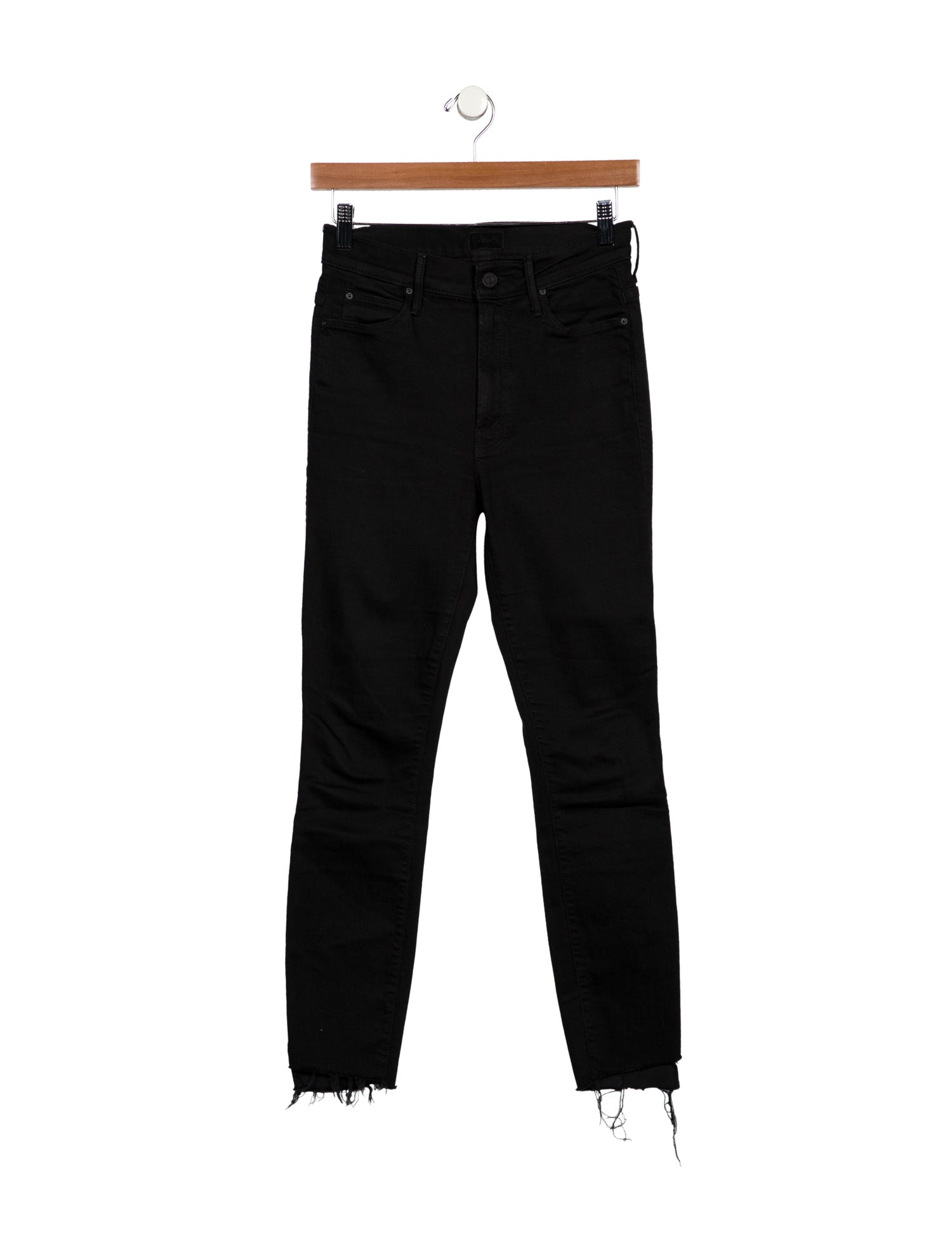 Mother Mid-Rise Skinny Leg Jeans