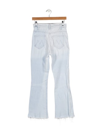Mother Mid-Rise Wide Leg Jeans