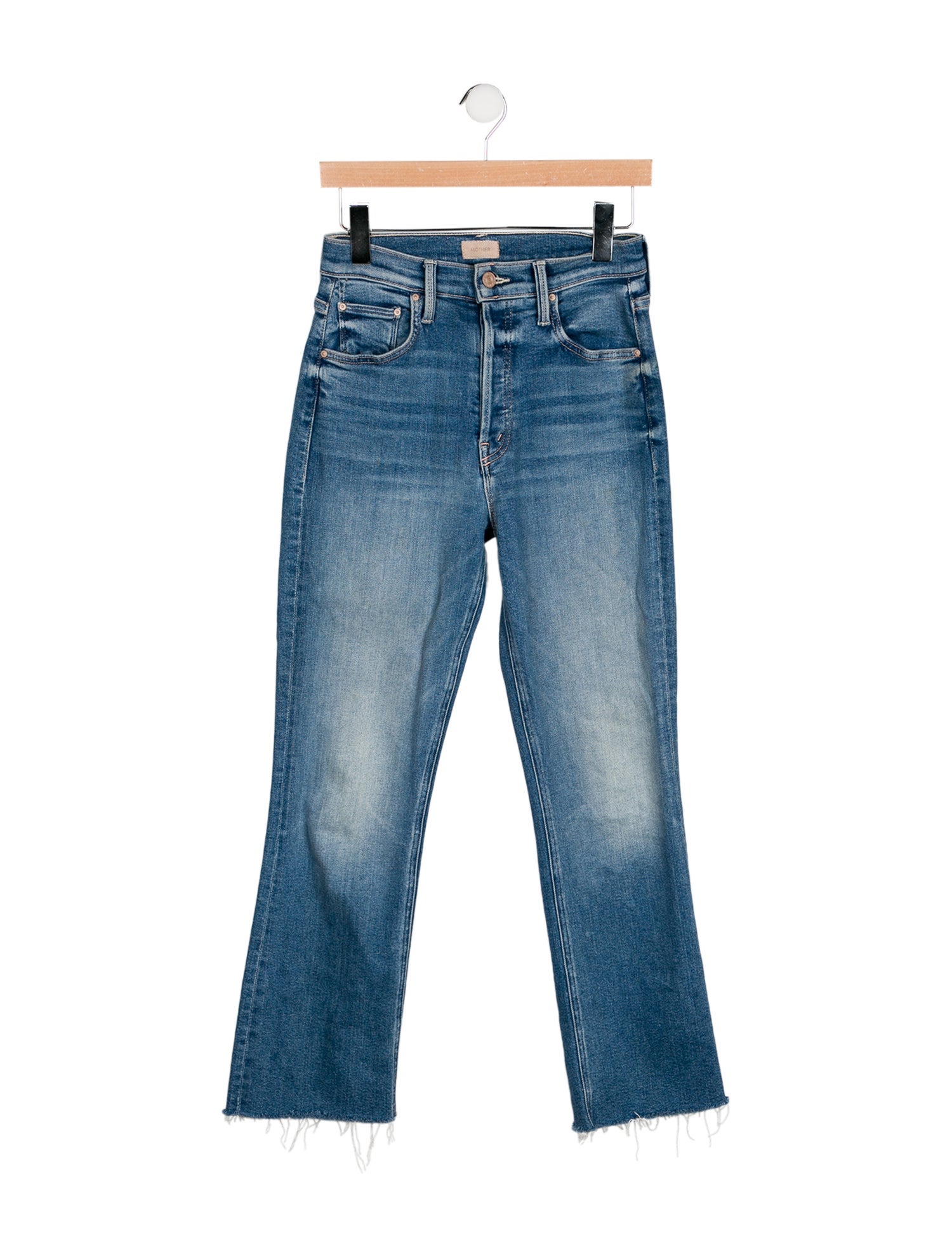 Mother High-Rise Straight Leg Jeans