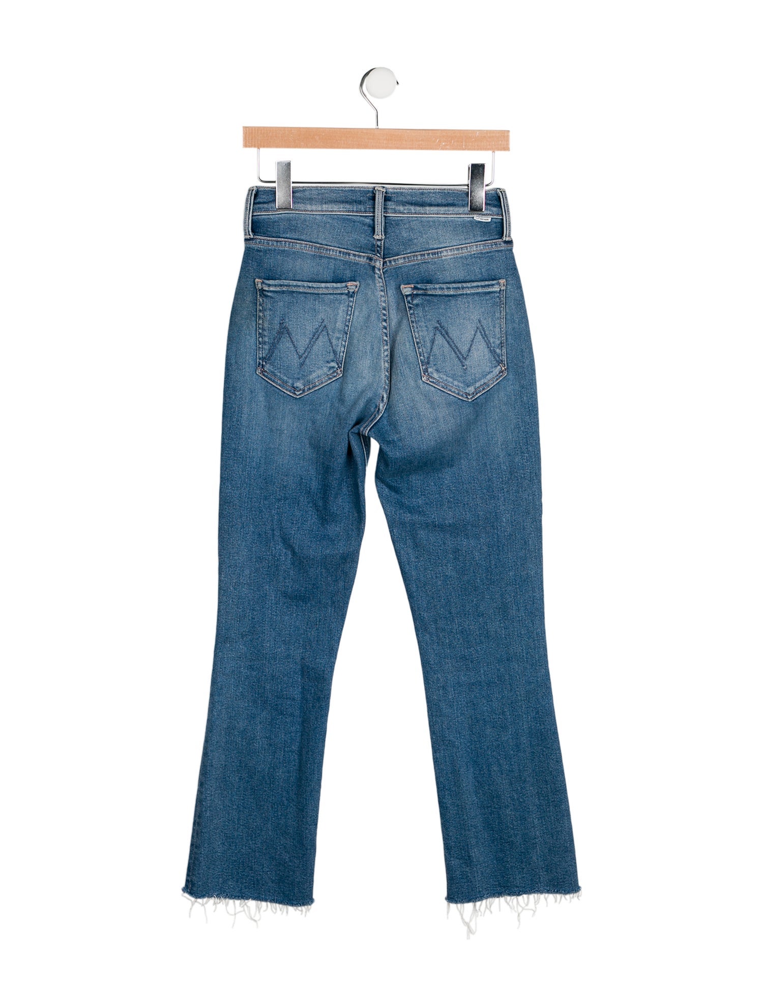 Mother High-Rise Straight Leg Jeans