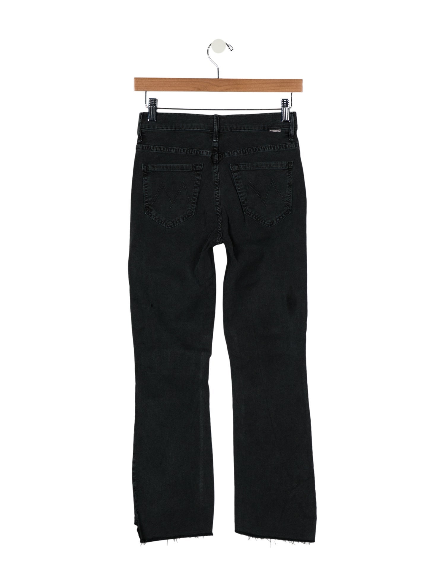 Mother Mid-Rise Straight Leg Jeans