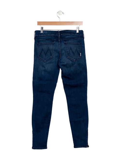 Mother Mid-Rise Skinny Leg Jeans