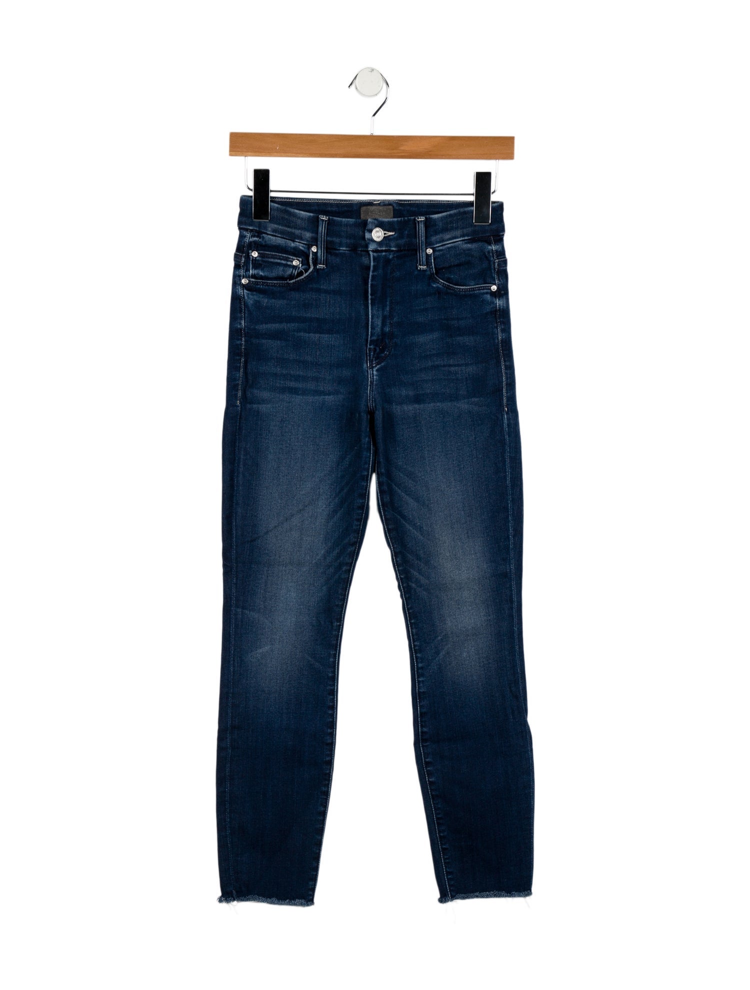 Mother Mid-Rise Skinny Leg Jeans