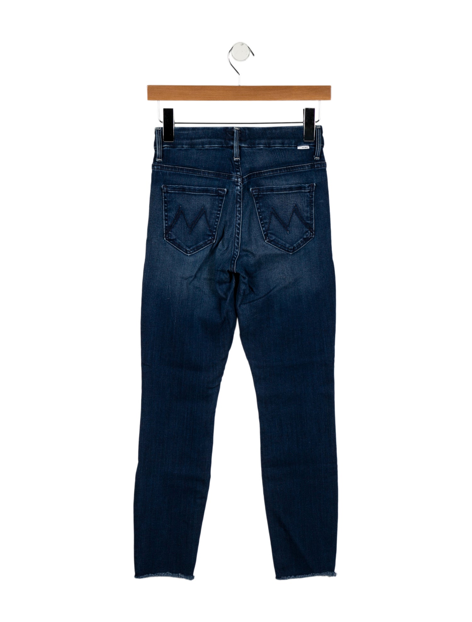 Mother Mid-Rise Skinny Leg Jeans