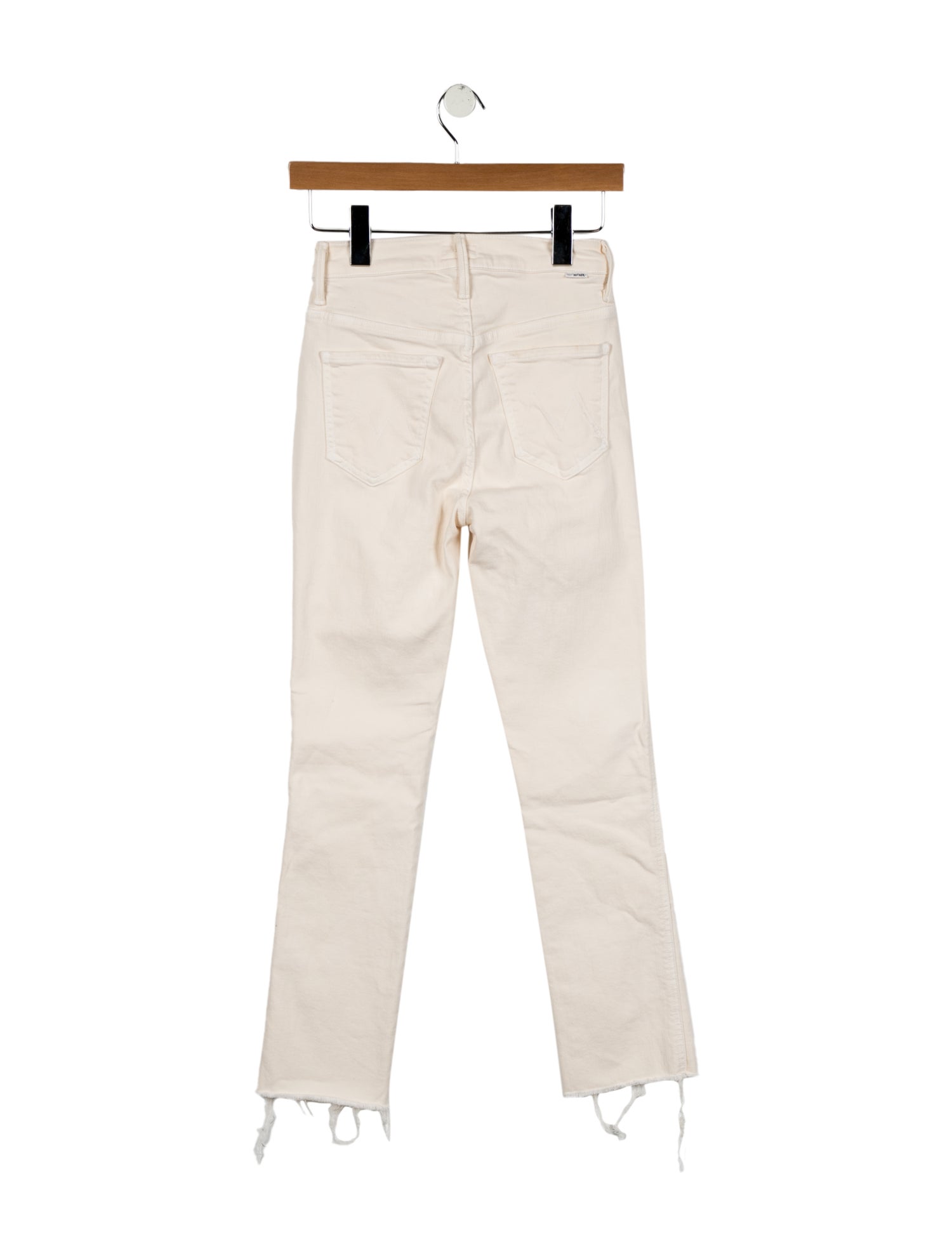 Mother Mid-Rise Straight Leg Jeans
