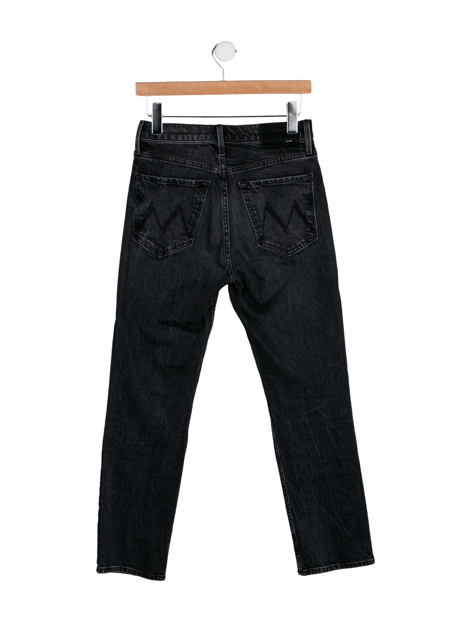 Mother High-Rise Straight Leg Jeans