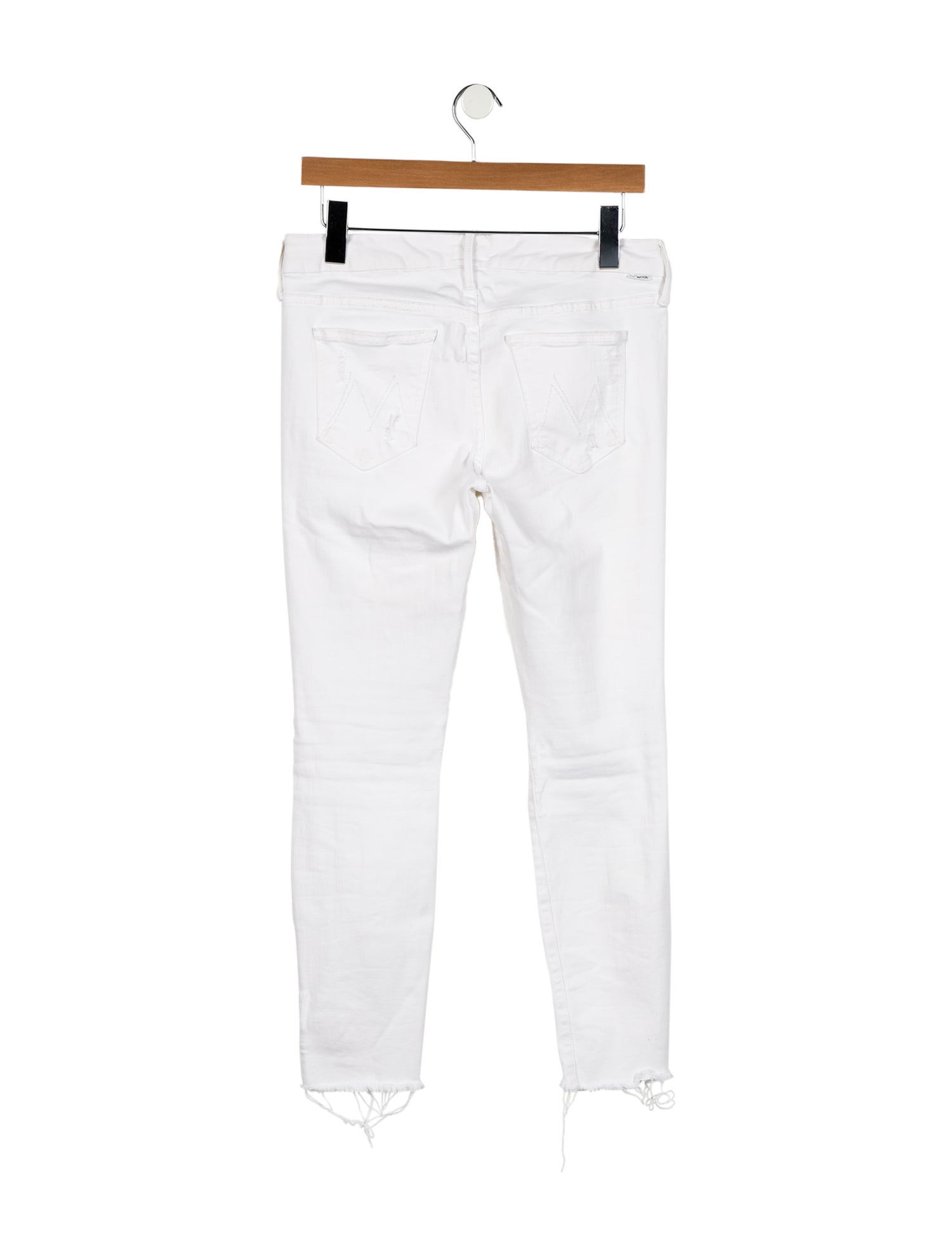 Mother Mid-Rise Skinny Leg Jeans