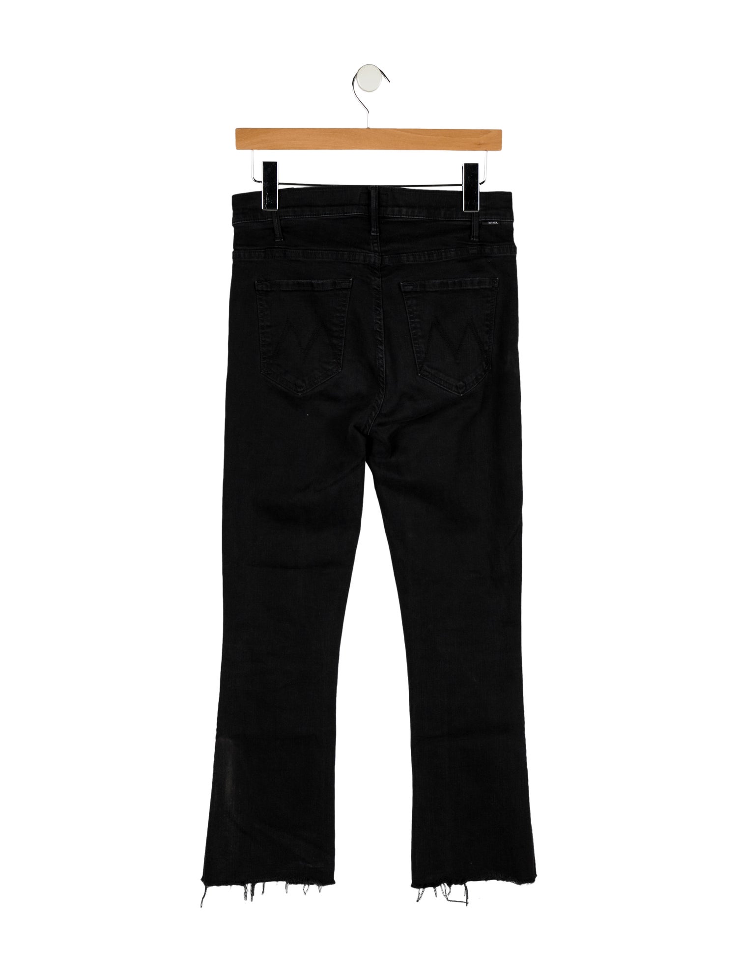 Mother Mid-Rise Straight Leg Jeans
