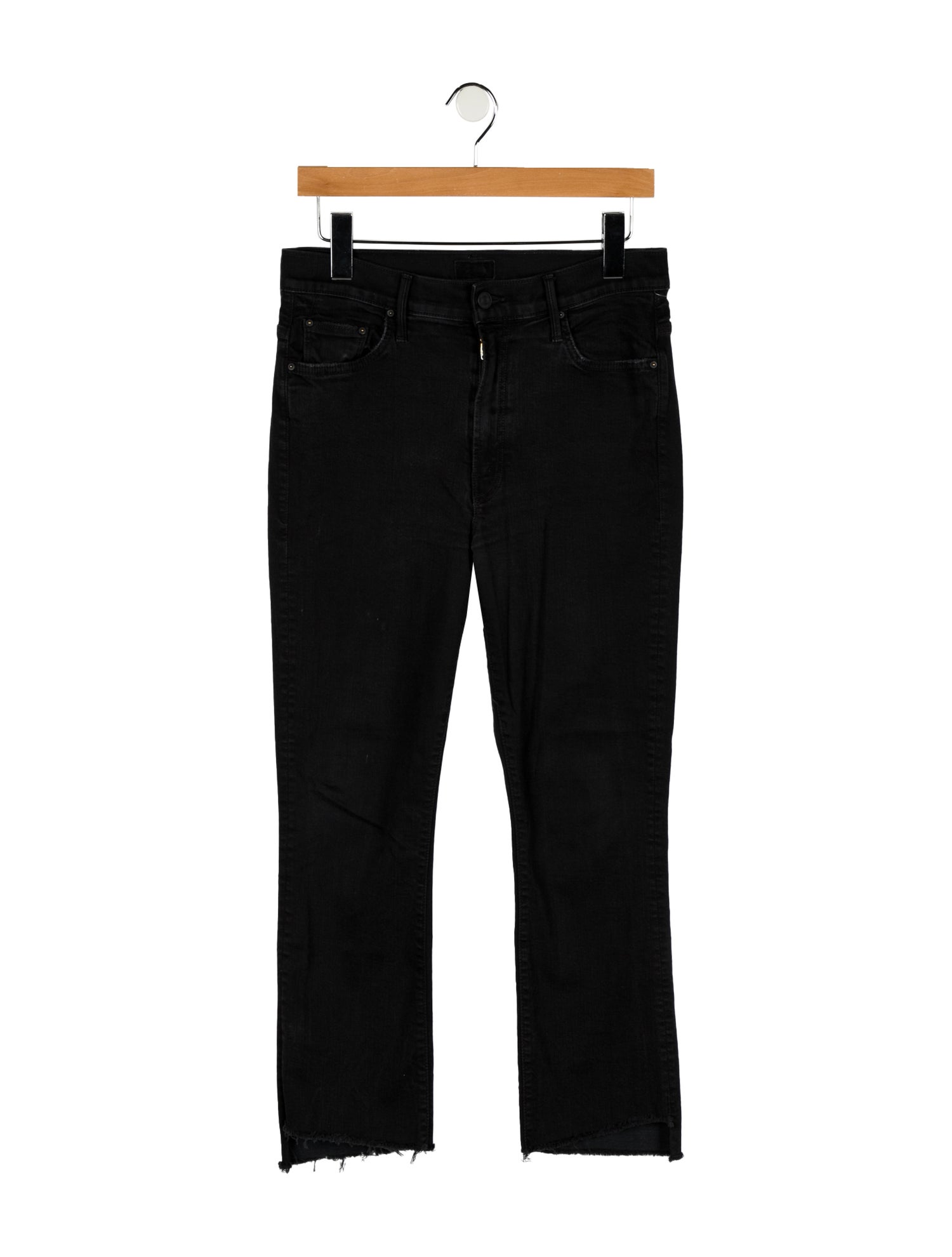 Mother High-Rise Straight Leg Jeans