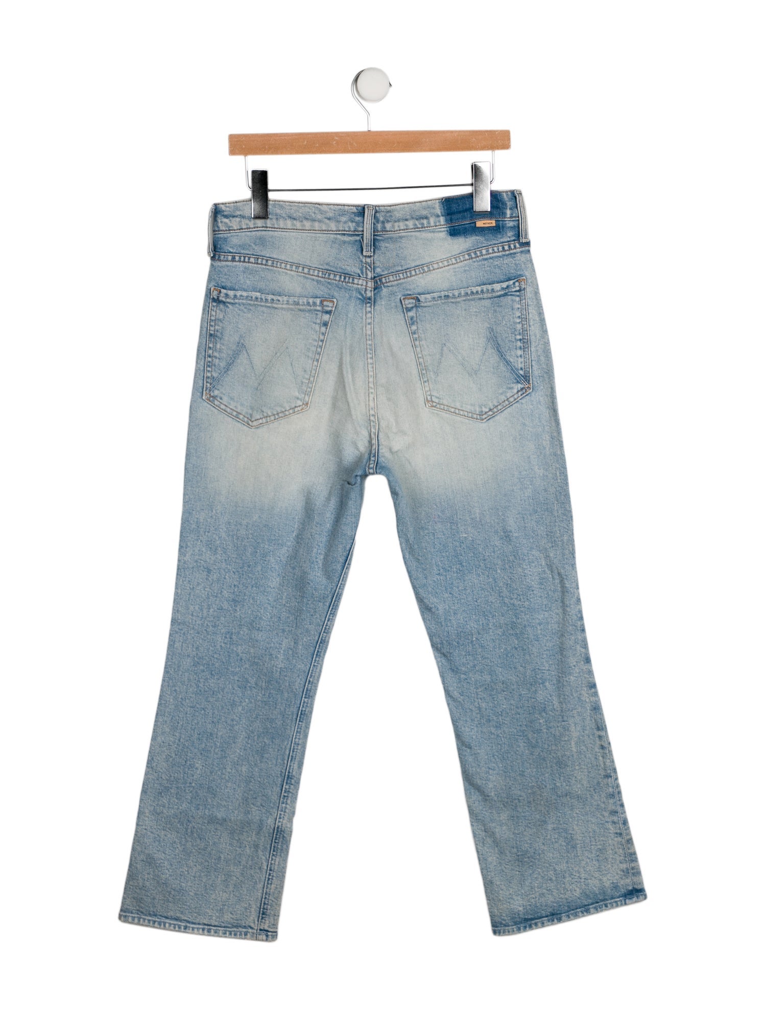 Mother High-Rise Straight Leg Jeans