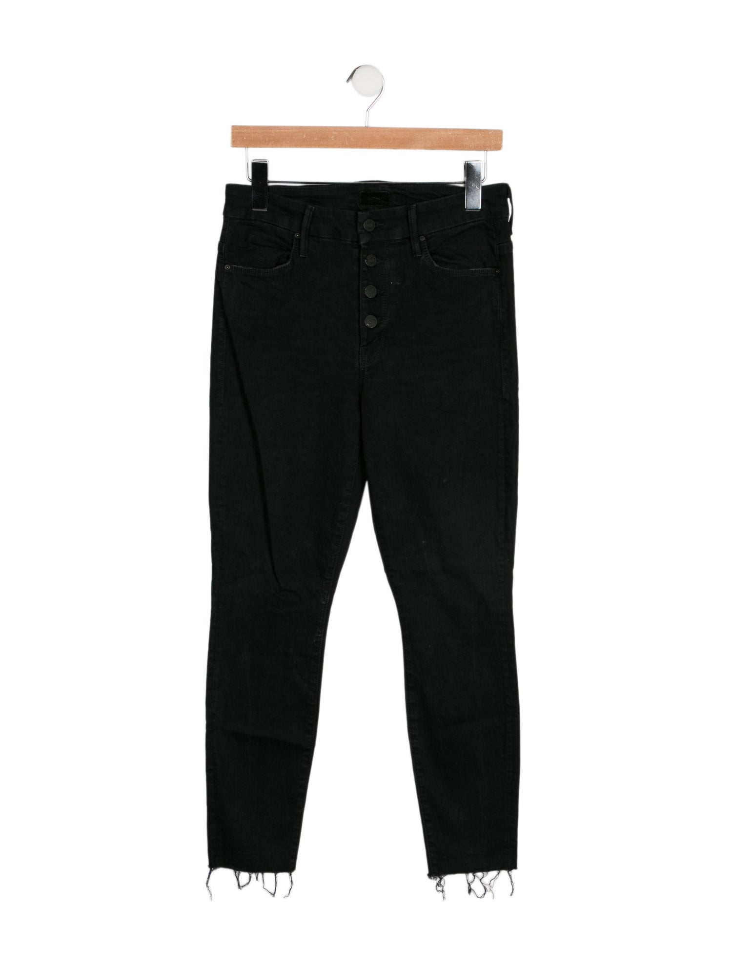 Mother Mid-Rise Skinny Leg Jeans