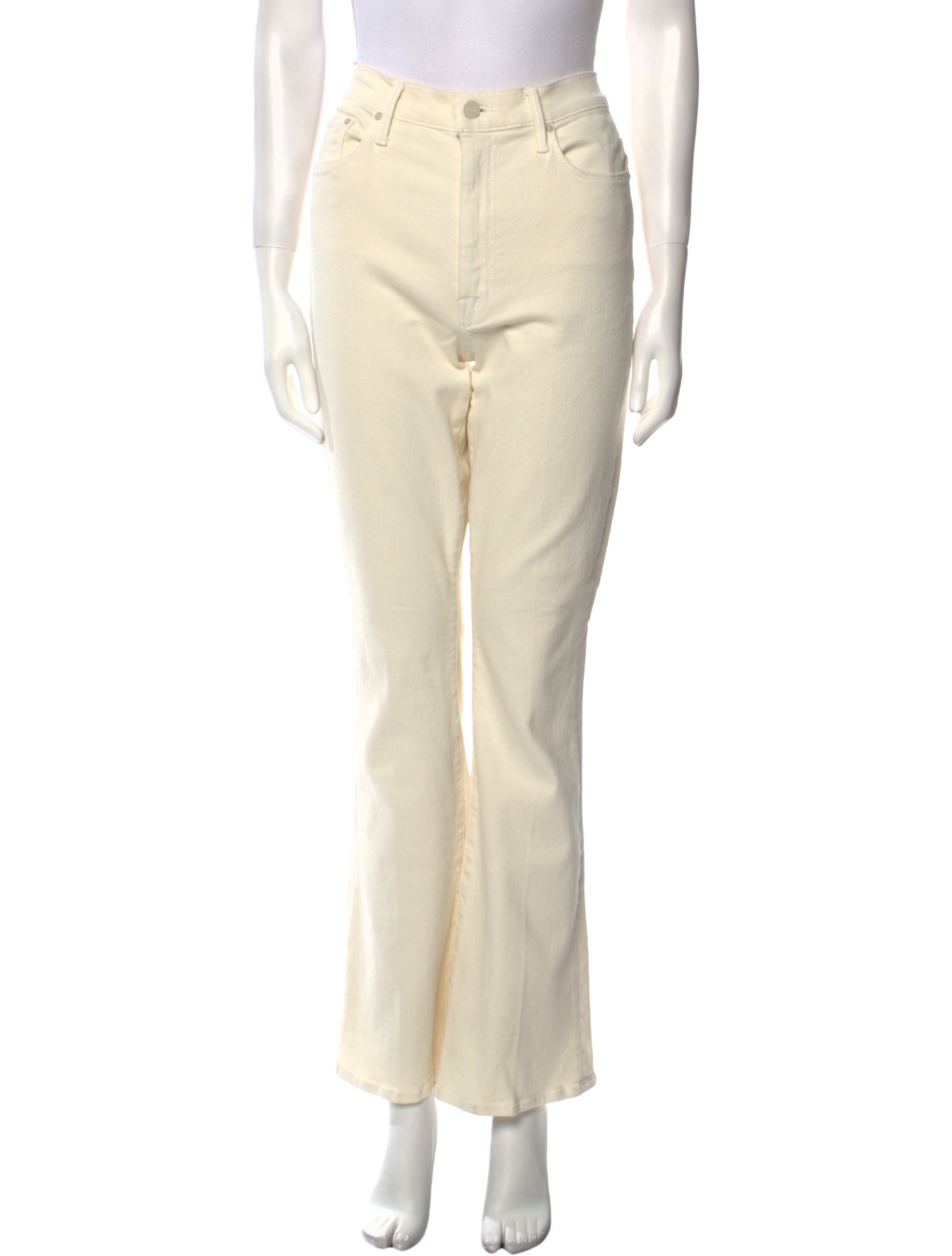 Mother High-Rise Wide Leg Jeans w/ Tags