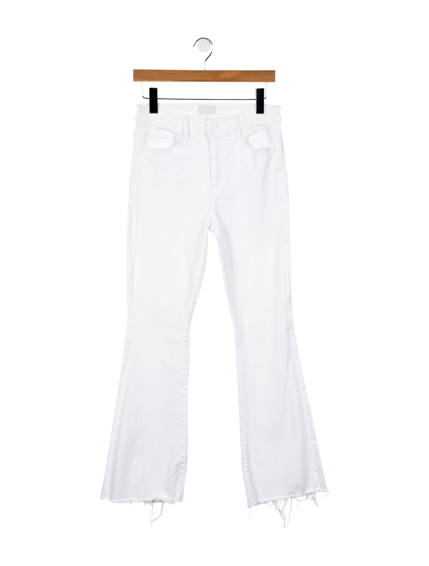 Mother Mid-Rise Wide Leg Jeans