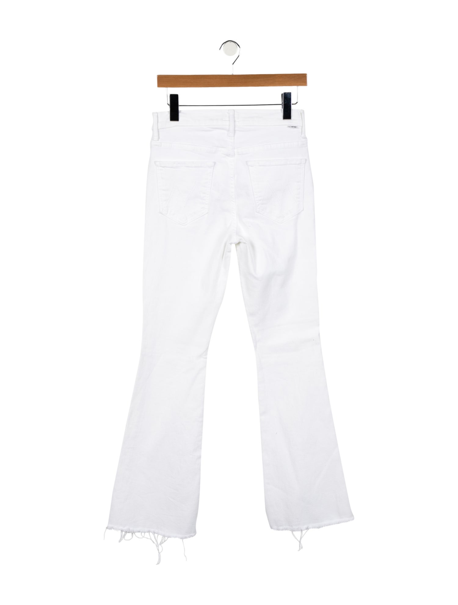 Mother Mid-Rise Wide Leg Jeans