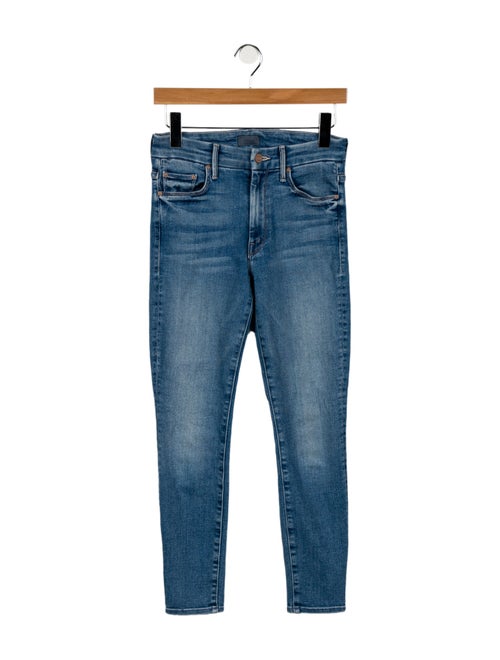 Mother Mid-Rise Skinny Leg Jeans