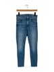 Mother Mid-Rise Skinny Leg Jeans