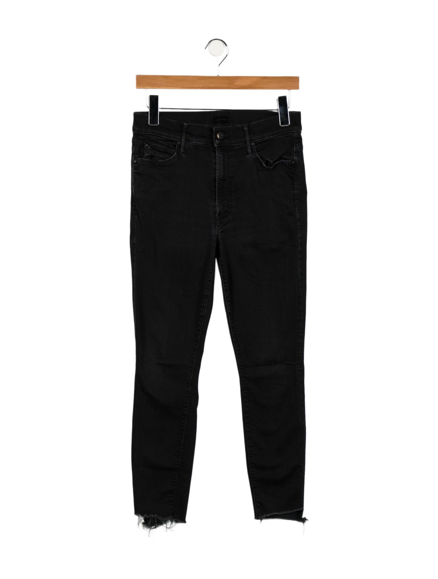 Mother Mid-Rise Skinny Leg Jeans