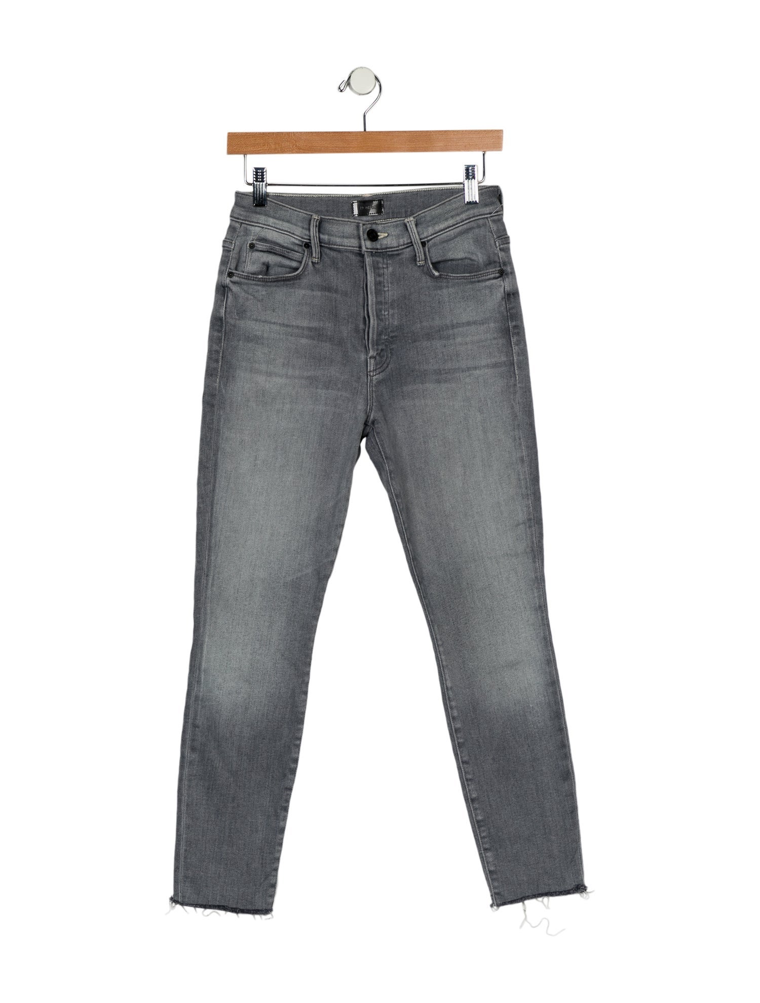 Mother Mid-Rise Skinny Leg Jeans