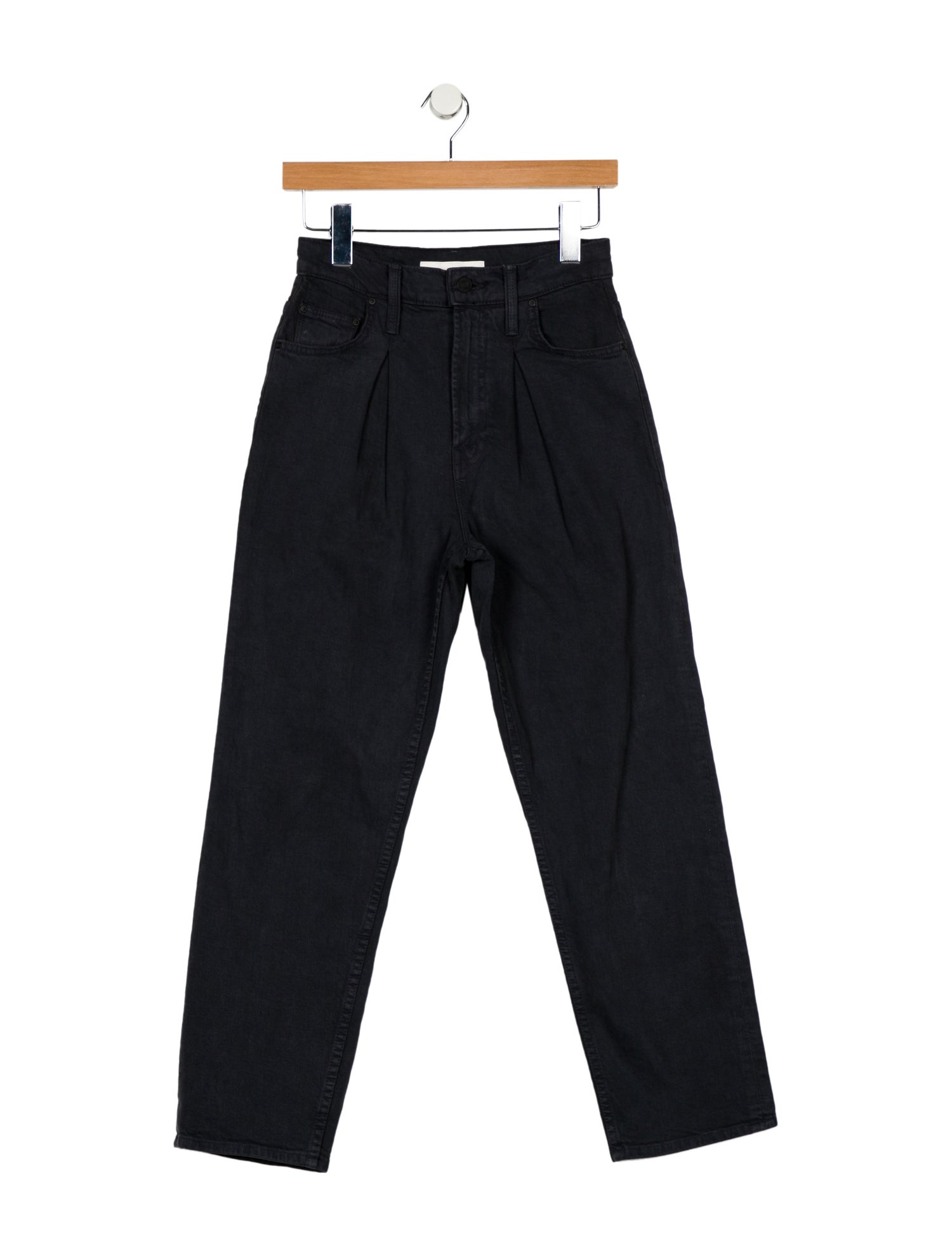 Mother High-Rise Straight Leg Jeans