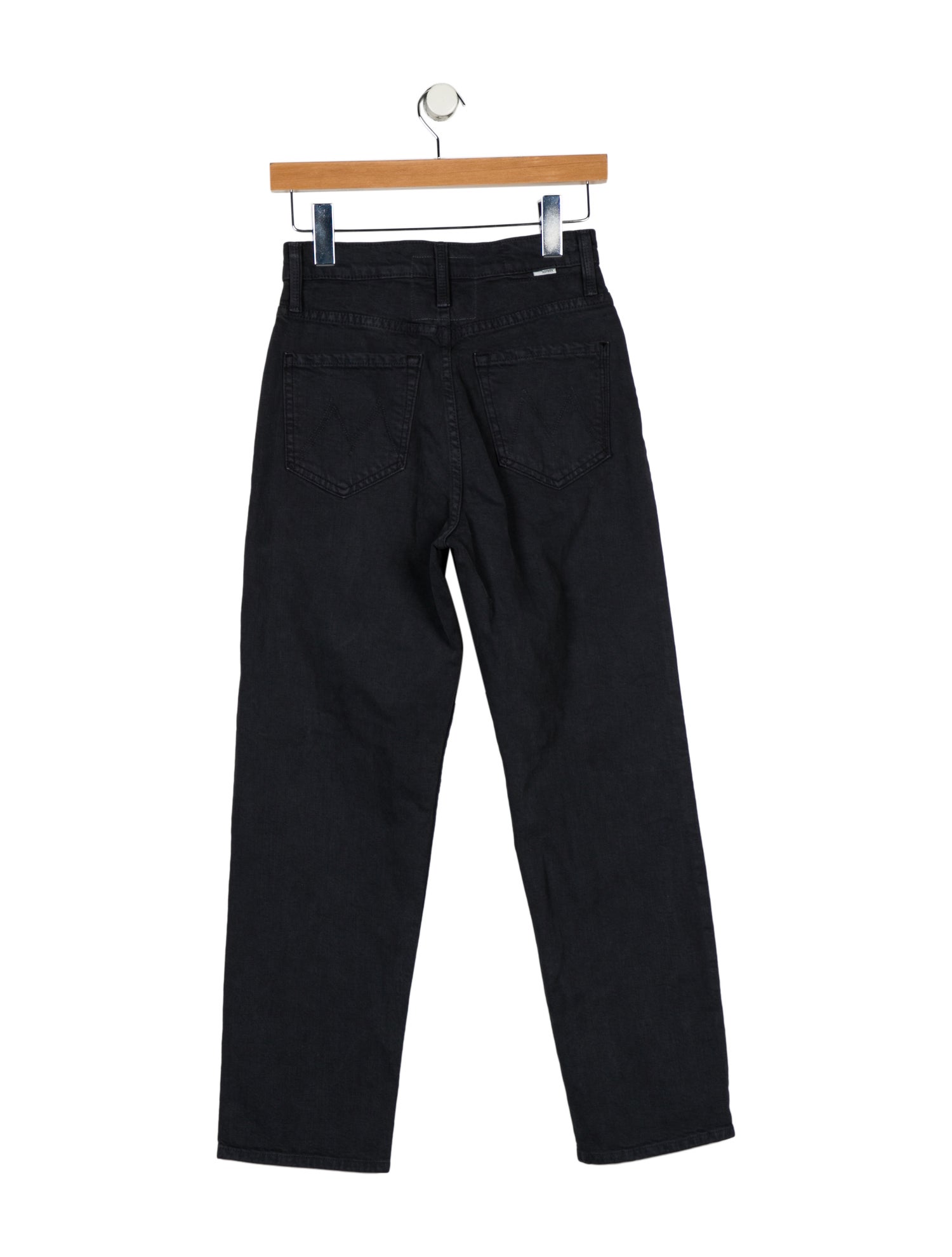 Mother High-Rise Straight Leg Jeans