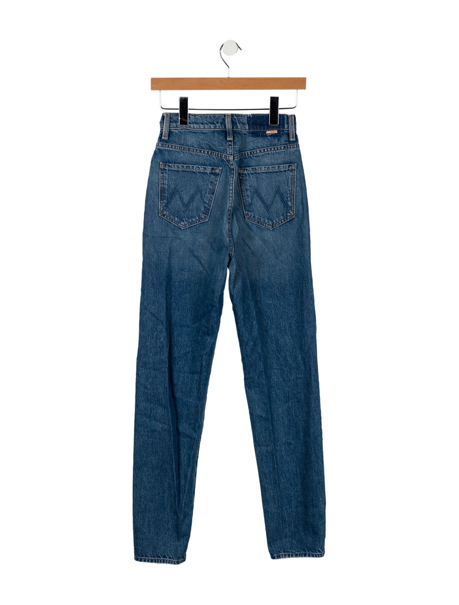 Mother High-Rise Straight Leg Jeans