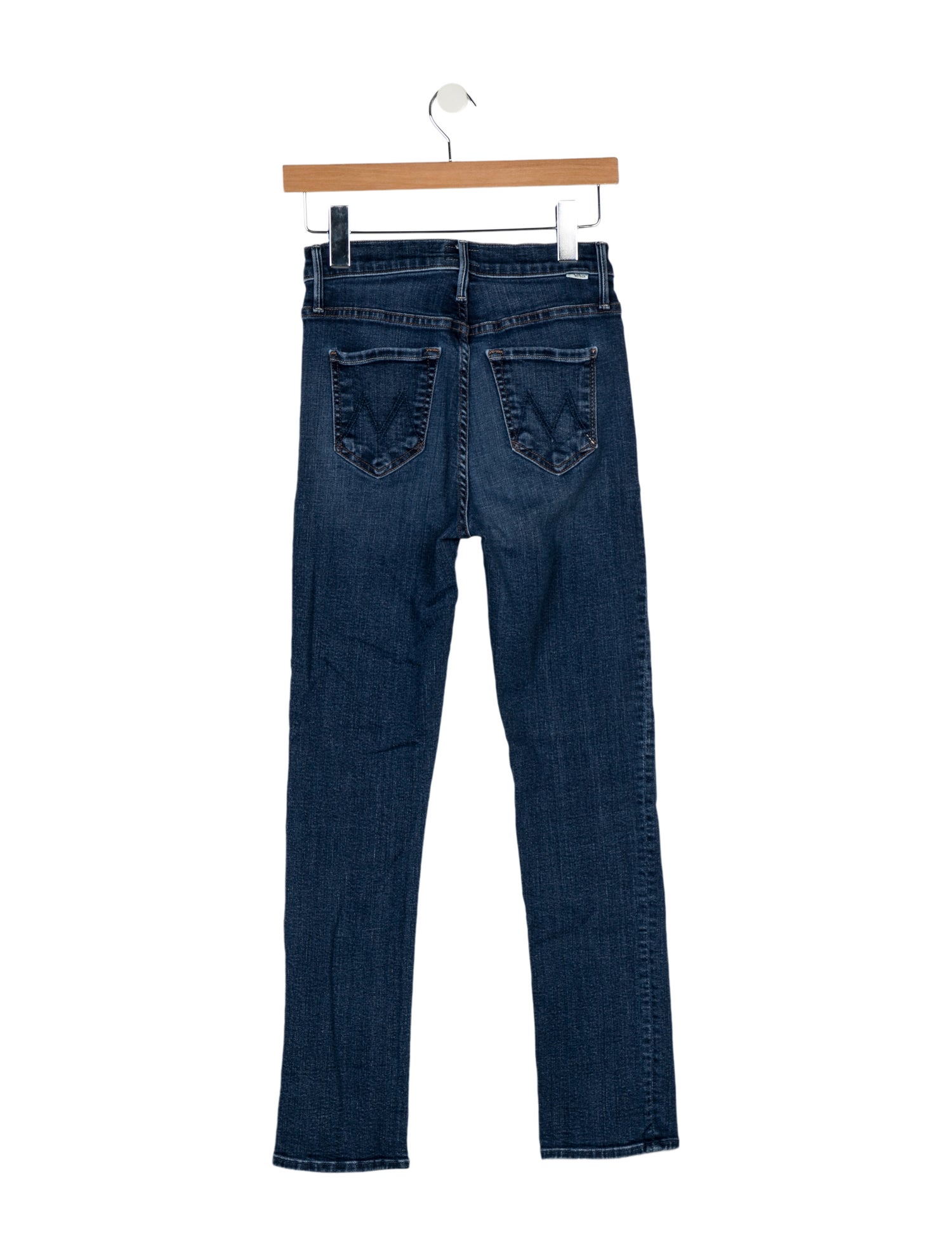 Mother High-Rise Straight Leg Jeans