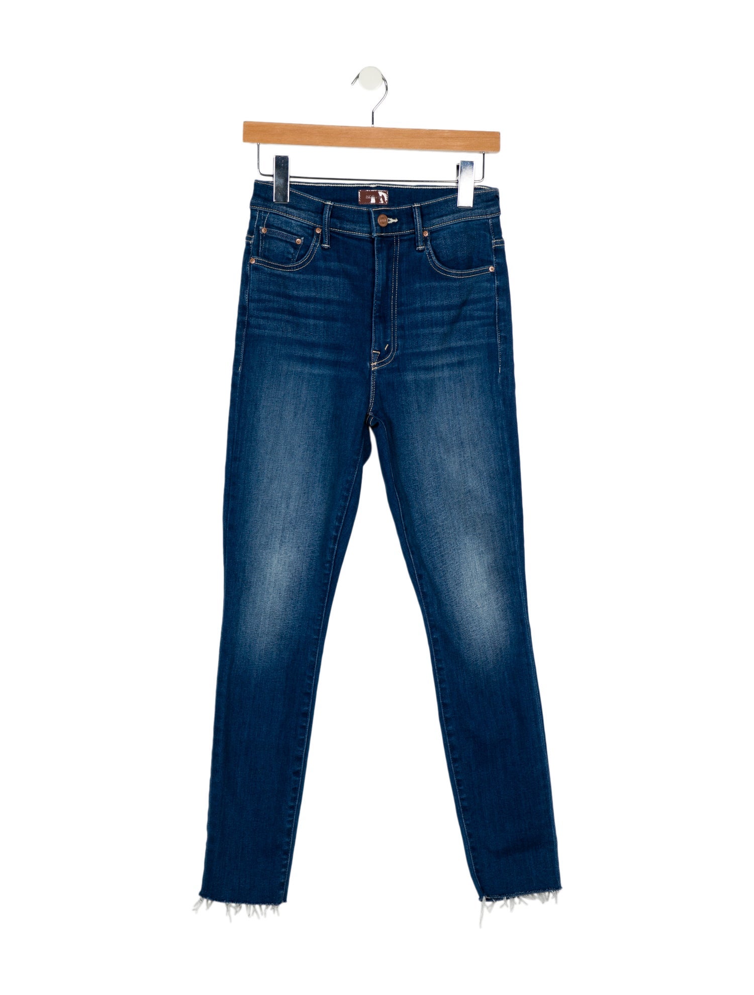 Mother High-Rise Skinny Leg Jeans
