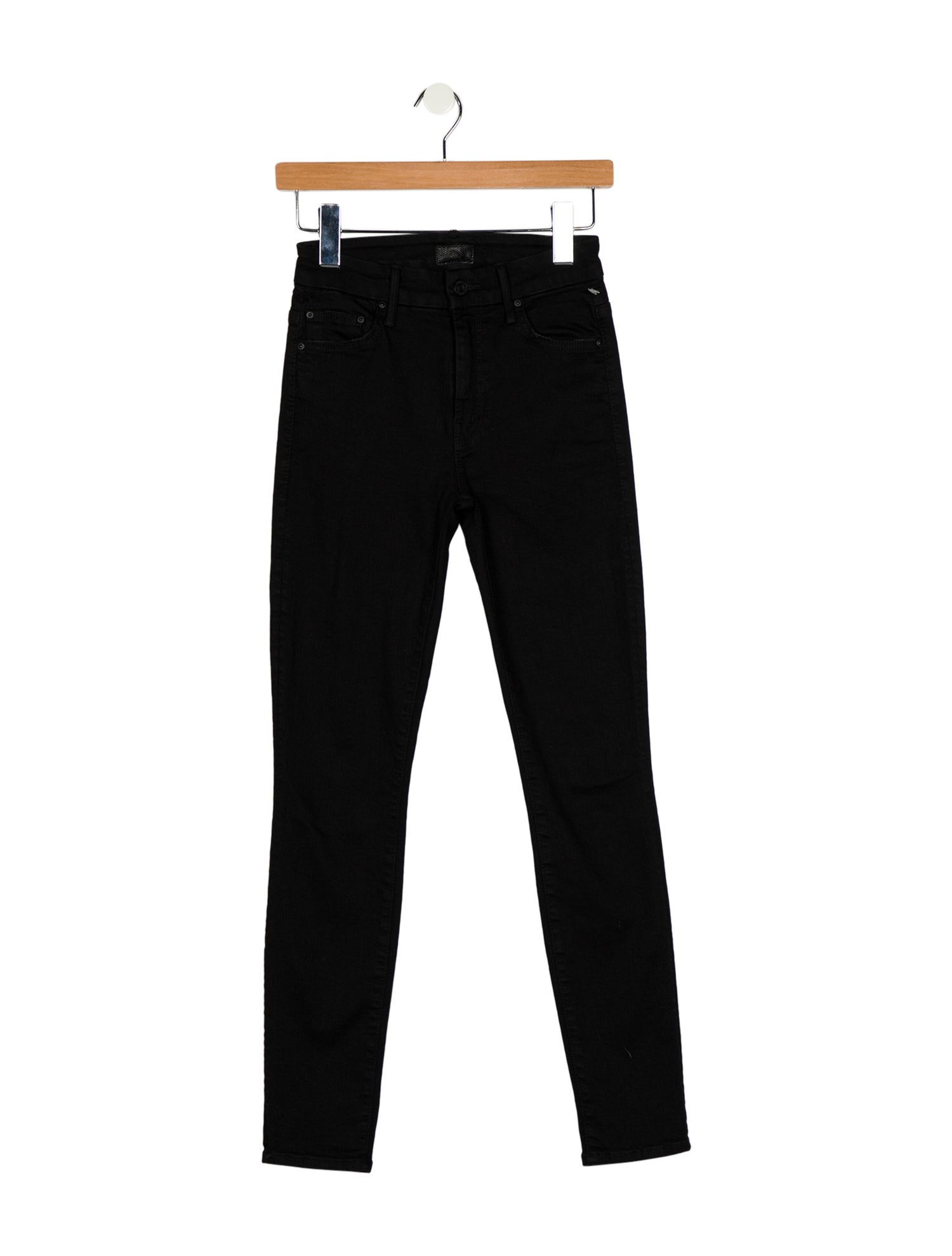 Mother Mid-Rise Skinny Leg Jeans