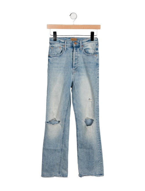 Mother High-Rise Straight Leg Jeans